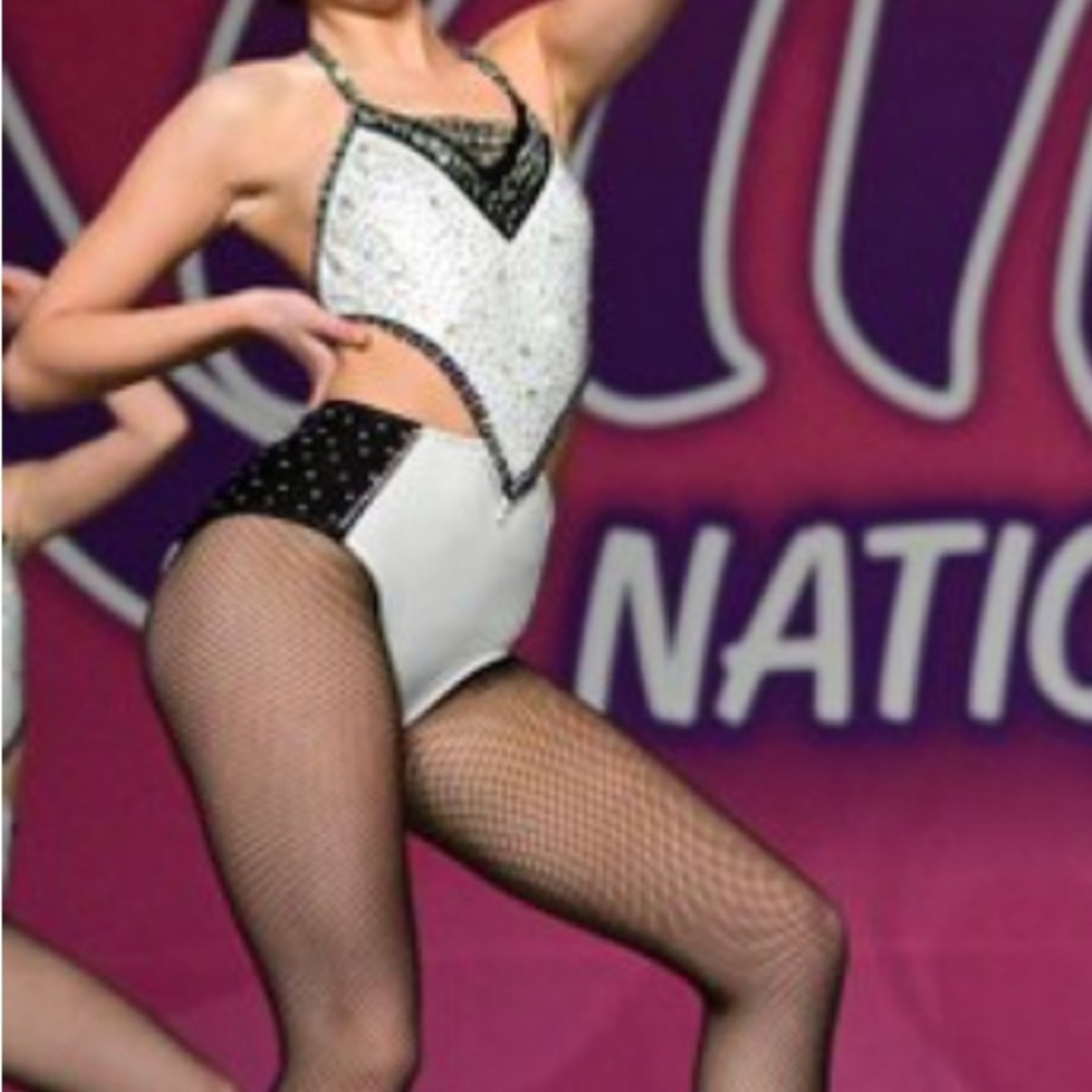 Glamour jazz/musical theatre dance costume very good condition! AS